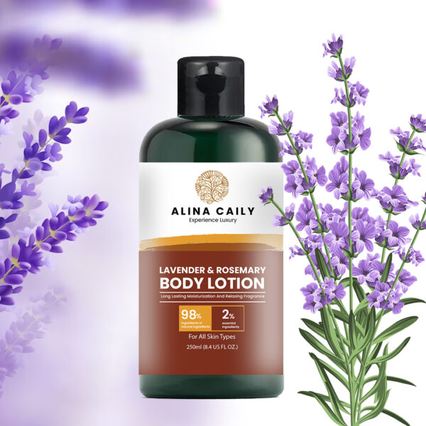 Buy Lavender and Rosemary Natural Body Lotion at best prices